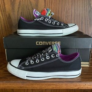 Converse Layered Tongue Sneaker Sz 7 Wom